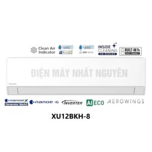 Điều hòa Panasonic  XU12BKH-8 cao cấp 1 chiều inverter 12000BTU