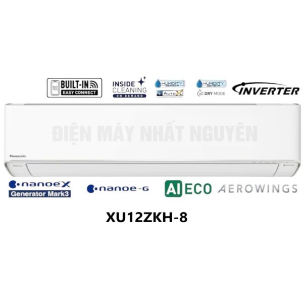 Điều hòa Panasonic XU12ZKH-8 inverter 1 chiều 12000BTU