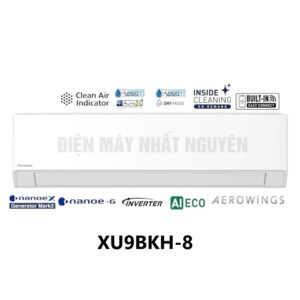 Điều hòa Panasonic XU9BKH-8 cao cấp 1 chiều inverter 9000BTU
