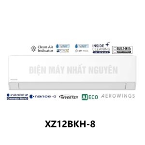 Điều hòa Panasonic XZ12BKH-8 2 chiều 12000Btu Inverter (model 2025)