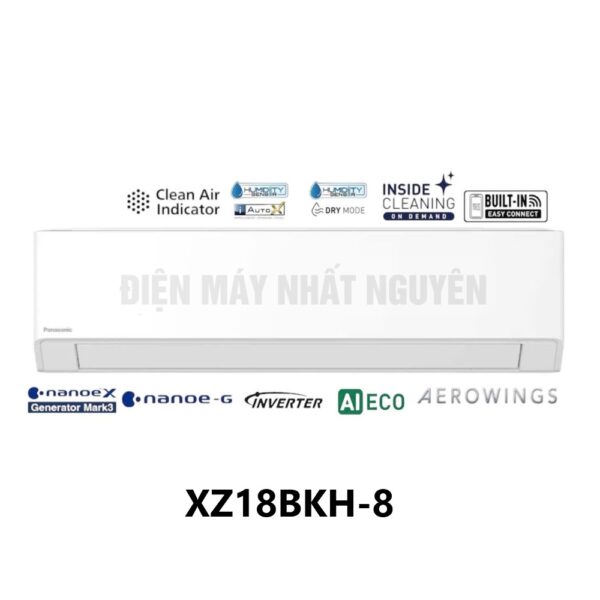 Điều hòa Panasonic XZ18BKH-8 2 chiều 18000Btu Inverter  (model 2025)