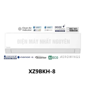 Điều hòa Panasonic XZ9BKH-8 Inverter 2 chiều 9000Btu (model 2025)