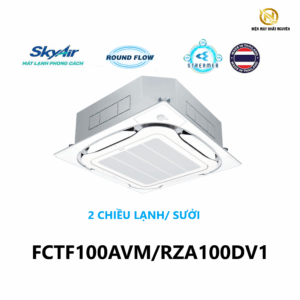 Điều hòa âm trần Daikin FCTF100AVM/RZA100DV1 2 chiều Inverter 34000btu