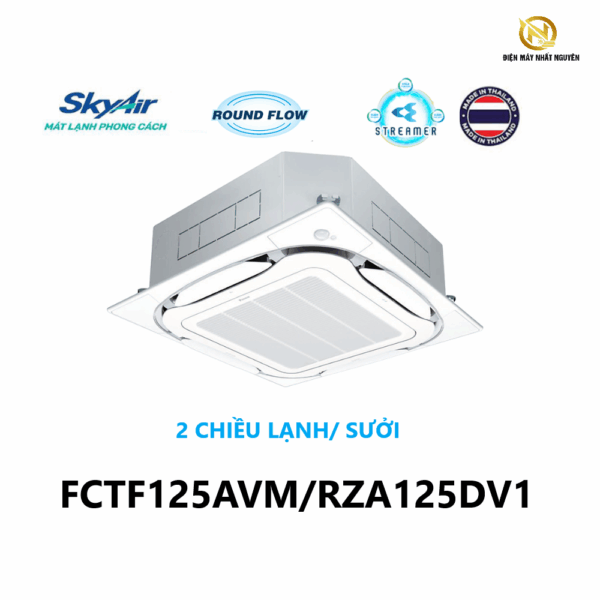 Điều hòa âm trần Daikin FCTF125AVM/RZA125DV1 2 chiều Inverter 42000btu