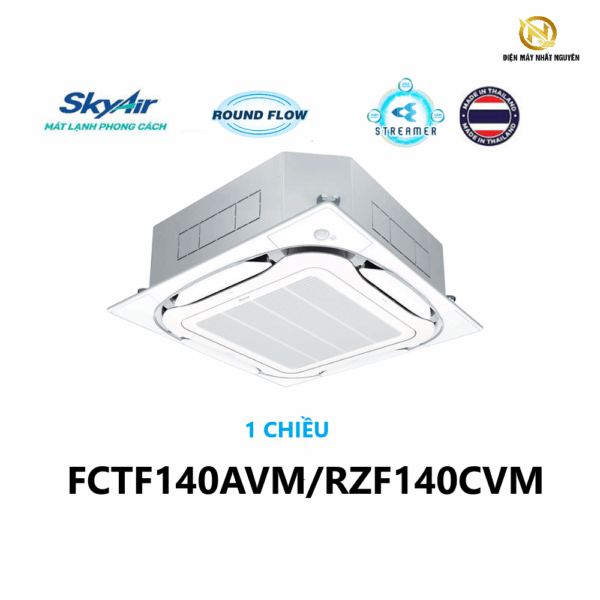 Điều hòa âm trần Daikin FCTF140AVM/RZF140CVM 1 chiều Inverter 48000btu