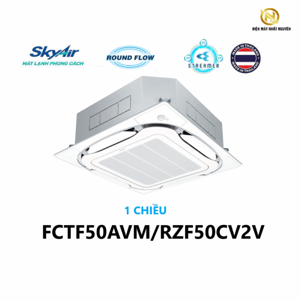 Điều hòa âm trần Daikin FCTF50AVM/RZF50CV2V 1 chiều Inverter 18000btu