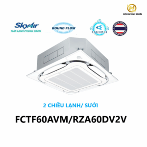 Điều hòa âm trần Daikin FCTF60AVM/RZA60DV2V 2 chiều Inverter 21000btu