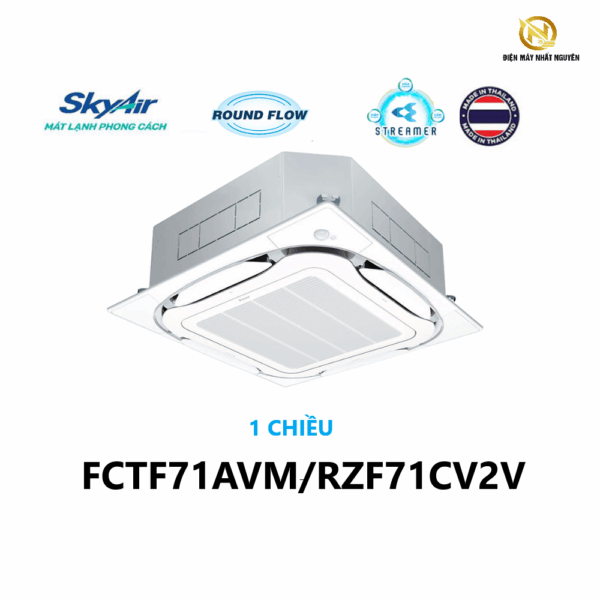 Điều hòa âm trần Daikin FCTF71AVM/RZF71CV2V 1 chiều Inverter 24000btu